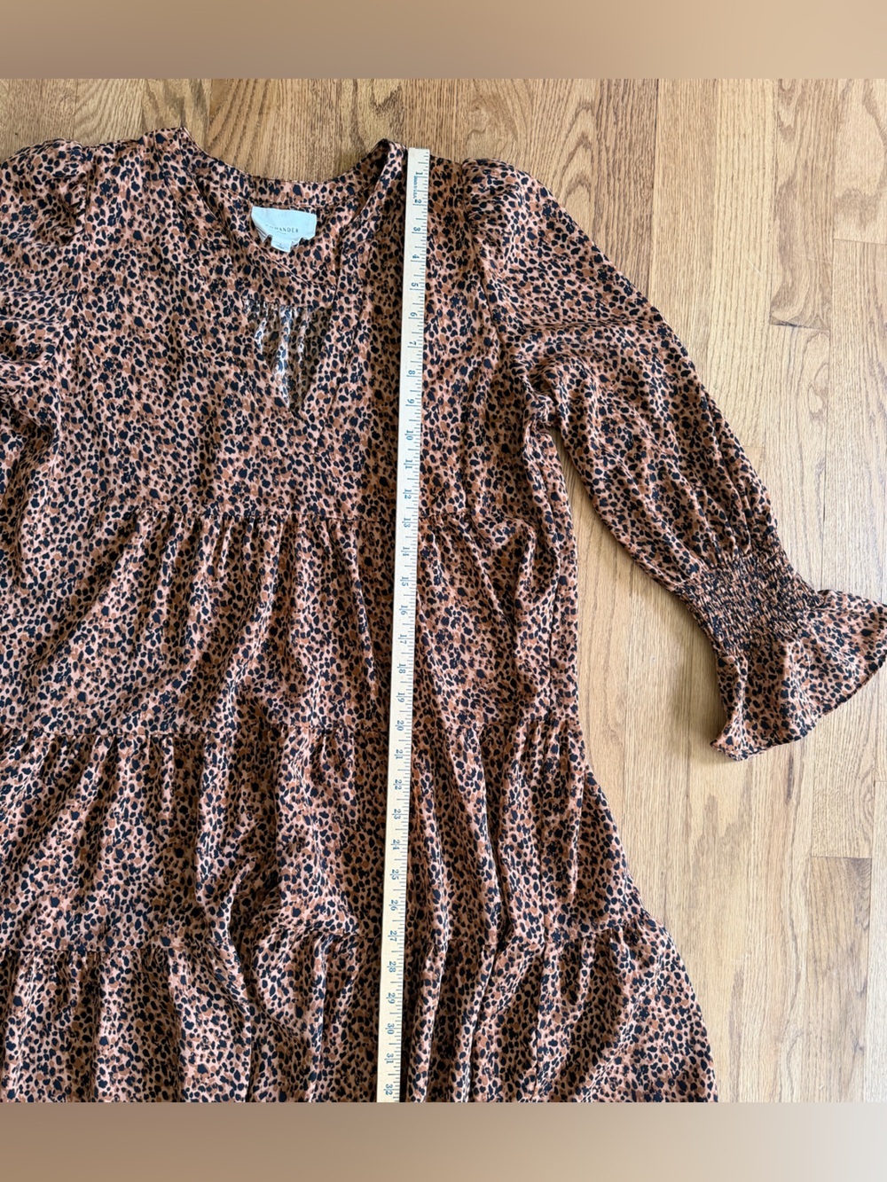 Tuckernuck Pomander Place Kenzo Leopard Dress  Size L - Picture 9 of 15